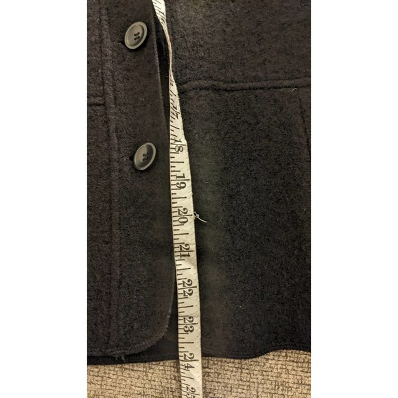 Sarah Wool Three Button Lightweight Wool Jacket, Large - Picture 5 of 9